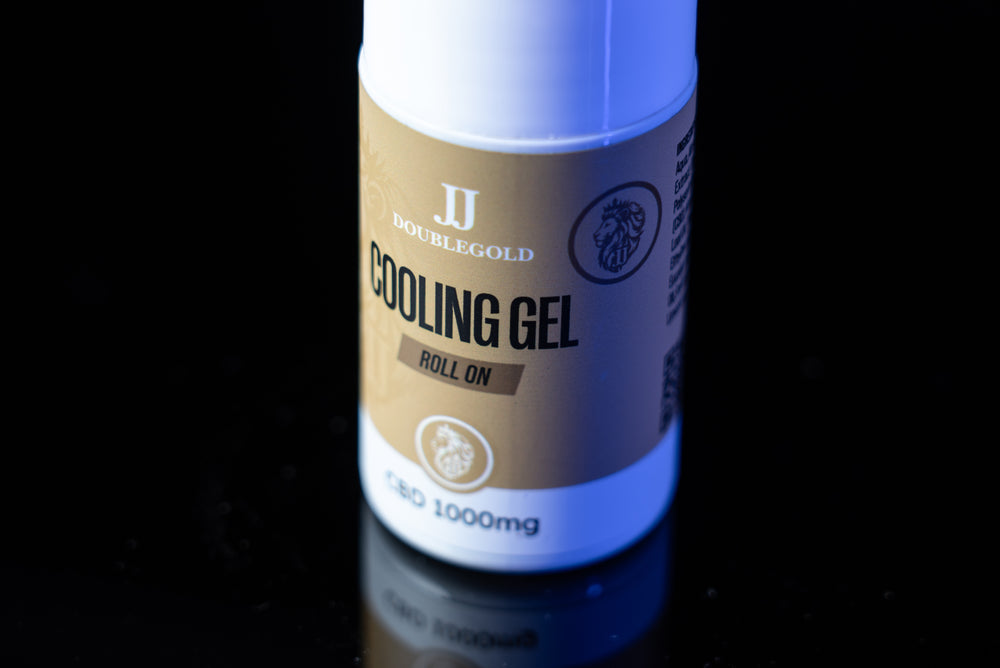 JJ Doublegold Pain Relief CBD Roll-on Gel | 1000mg CBD | 50ml Bottle
