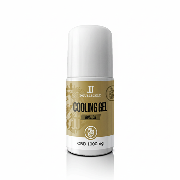 JJ Doublegold Cooling CBD Roll-on Gel | 1000mg CBD | 50ml Bottle