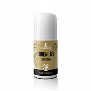 JJ Doublegold Cooling CBD Roll-on Gel | 2000mg CBD | 50ml Bottle - Market Leading!