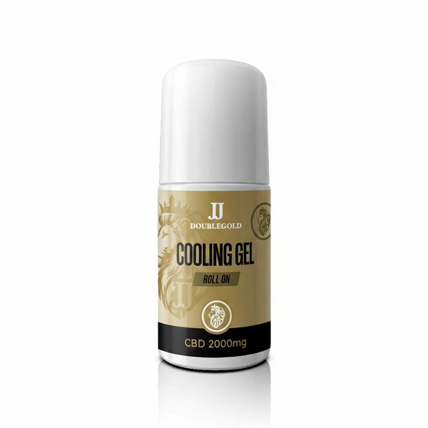 JJ Doublegold Cooling CBD Roll-on Gel | 2000mg CBD | 50ml Bottle - Market Leading!